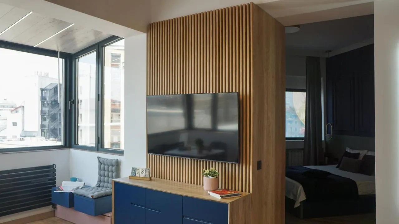 דירה בוקרשט Blue Sunnyside Studio - Central Location