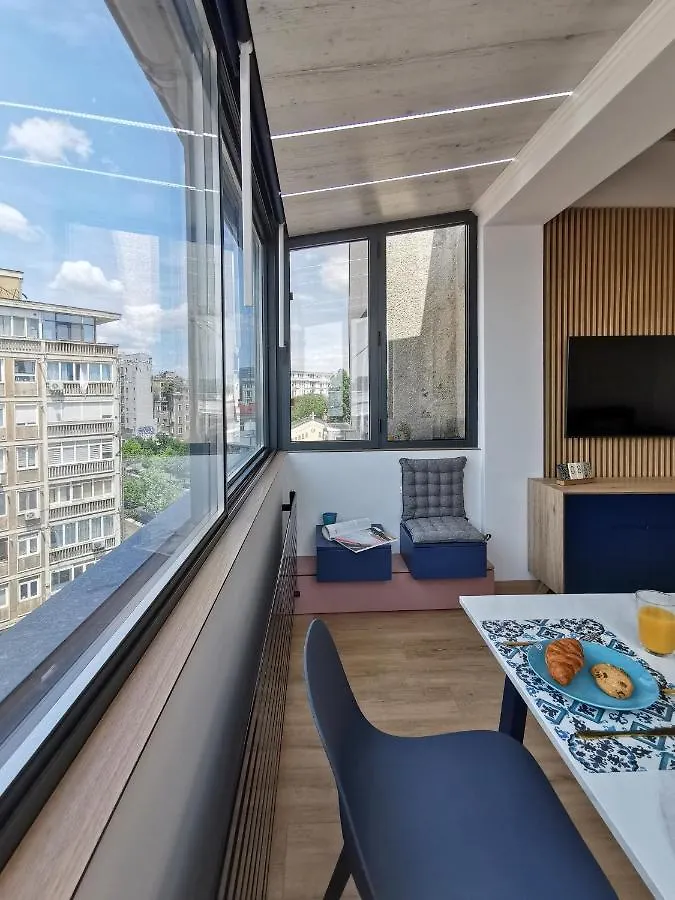 דירה בוקרשט Blue Sunnyside Studio - Central Location